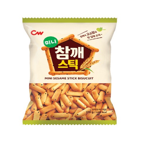 청우 미니참깨스틱 370g 1개, 상세페이지 참조, 상세페이지 참조