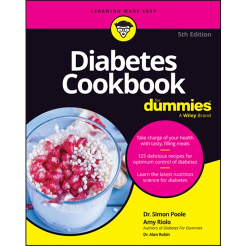 (영문도서) Diabetes Cookbook for Dummies Paperback, English, 9781394240234