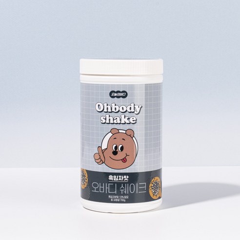 오늘의바디 식사대용 단백질 오바디 쉐이크 흑임자맛, 700g, 1개