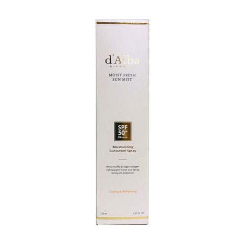 달바 모이스트 프레쉬 선 미스트 바디용 150ml(SPF50+)/b, 상세페이지 참조, 상세페이지 참조