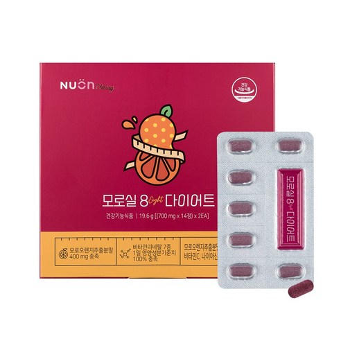 뉴온 모로실 8 다이어트, 28정, 1박스