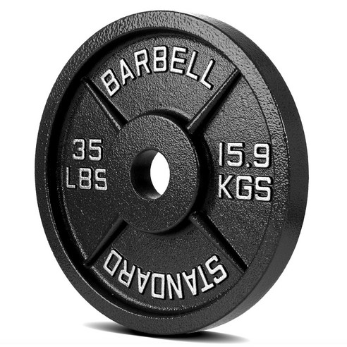 홈짐 헬스 중량 원판 바벨원판 15-25kg, 블랙, 1개, 25kg
