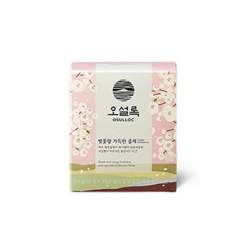 오설록 벚꽃향 가득한 올레, 5.4g, 3개입, 2개