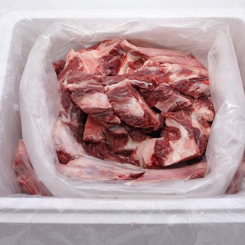 김씨네한우 마장동 꼬리 한우 추석 설날 설 명절 한우곰탕용, 소꼬리 가정용 5~5.5kg 반마리, 1개