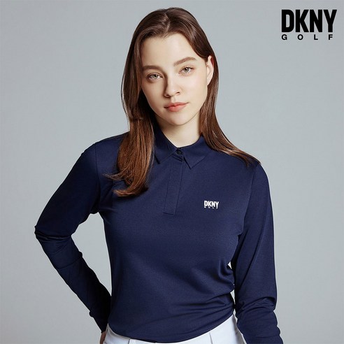 [DKNY GOLF] 긴팔 카라 티셔츠 여성 3컬러 택1