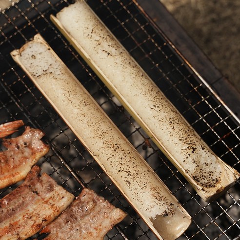 캠핑은 로망이지만 뒷정리는 NO! 간편함과 풍미를 모두 잡은 마법, 대통밥! 대나무통밥