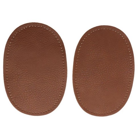 2pcs 가죽 팔꿈치 무릎 패치 수리 장식 바느질 아플리케 바느질 공예, 커피, PU 가죽