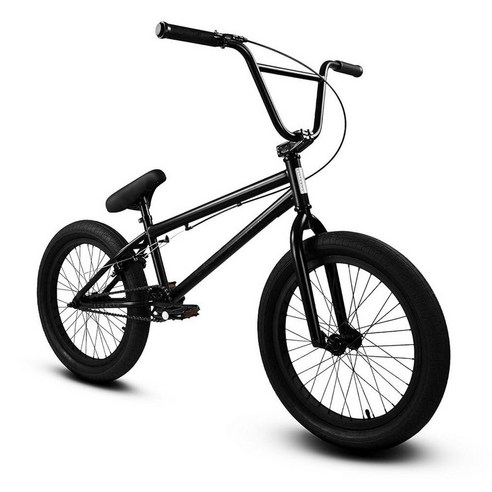 Elite BMX 508cm20인치 및 406cm16인치 바이크 - 이 프리스타일 트릭 자전거는 스텔스508cm20인치 Pee-Wee BMX508cm20인치 블랙 그린 42071, 올 블랙