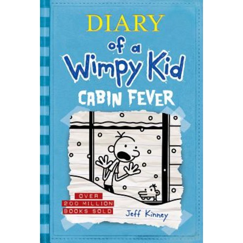 Cabin Fever (Diary of a Wimpy Kid #6) Hardcover, Harry N. Abrams