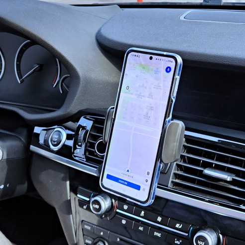 송풍구형 차량용 핸드폰 스마트폰 거치대 폰착착은 편리하고 안전한 차량 내 스마트폰 사용을 위한 거치대