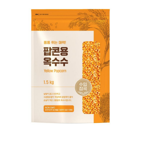 엉클탁 팝콘용 옥수수, 1kg, 1개