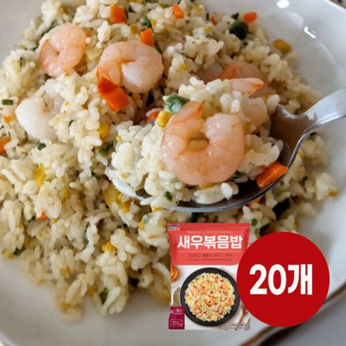 한우물 새우 볶음밥 250g 20개 glo*86128zP, 250g, 20개