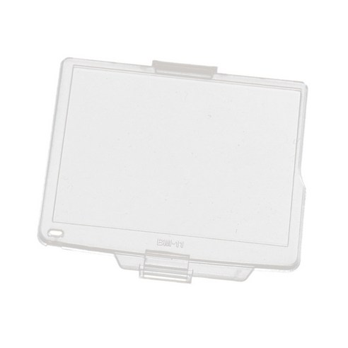 BM11 LCD 모니터 보호 커버 케이스 D7000 SLR용 화면 보호기, 69*64mm/2.72*2.52 inch, 클리어, 설명
