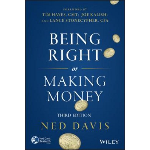 Being Right or Making Money 3e Hardcover, John Wiley & Sons