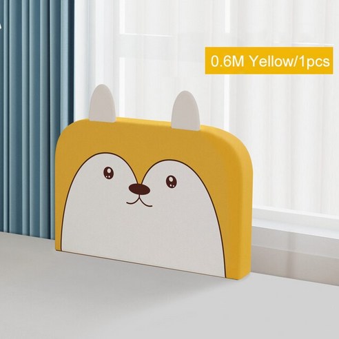 유아 침대 안전 레일 장벽 가드 범용 아기 보육실 액세서리 유아용 범퍼 장식 어린이 침대 침대 보호, 5.0.6Myellow (1pcs)