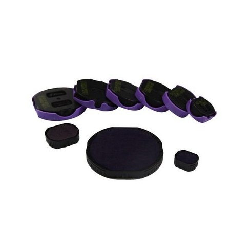 C047 16408 그린피앤에스 스탬프 리필패드 접수 발송 R-542D T24 청색 1개