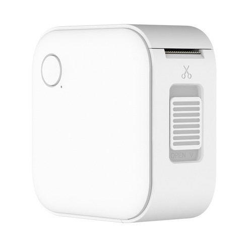 오지렌 네임스티커 감열식 라벨프린터 라벨기, 핑크