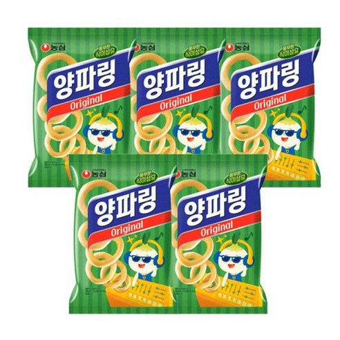 농심 양파링 80g 5개