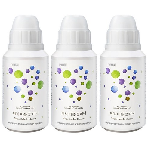 자연그램 매직 버블 클리너, 250g, 3개