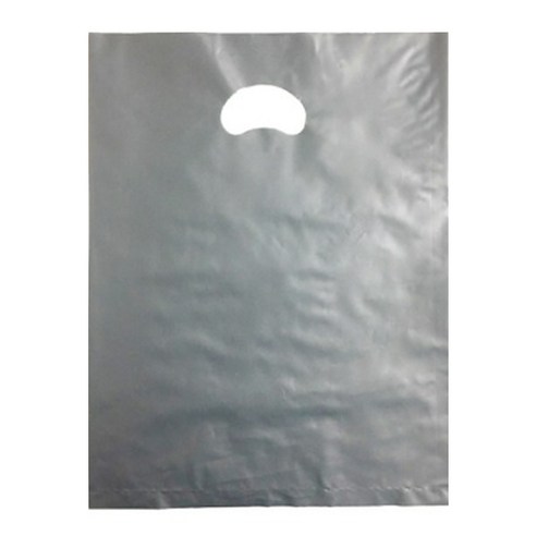 팩스타 펀칭 비닐봉투 PE35 35 x 45 cm, 회색, 50개입