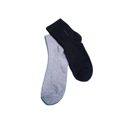 편안하고 내구성 있는 국산 신사 면 무압박 남자 양말