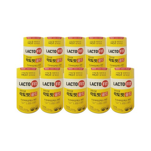 [안전포장 발송] 락토핏 생유산균 골드5X 2g x 50포-4개구성, 4개, 100g