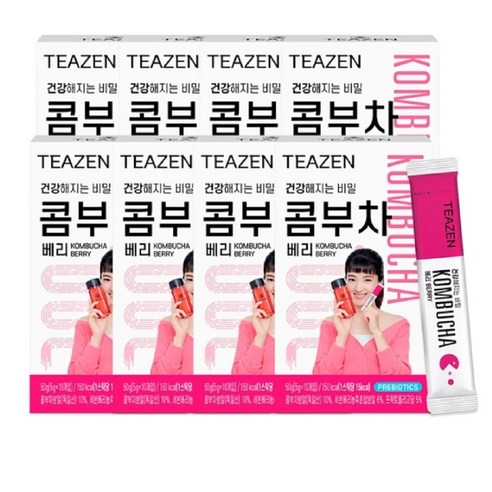 티젠 티젠 콤부차 베리 5g x 10개입 5박스, 50g, 5개, 10개