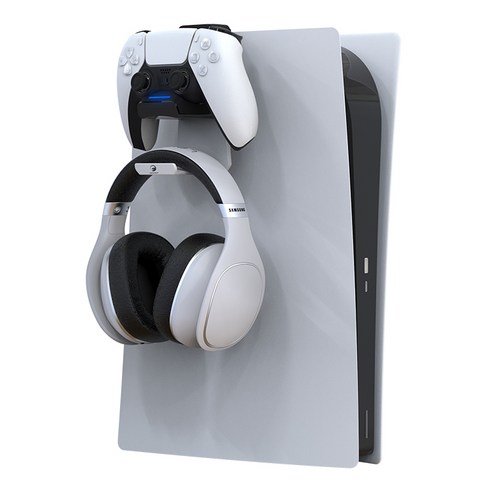[국내배송] PS5 플스5 듀얼센스 싱글 충전거치대 및 헤드폰 거치대 플레이스테이션5 벽걸이