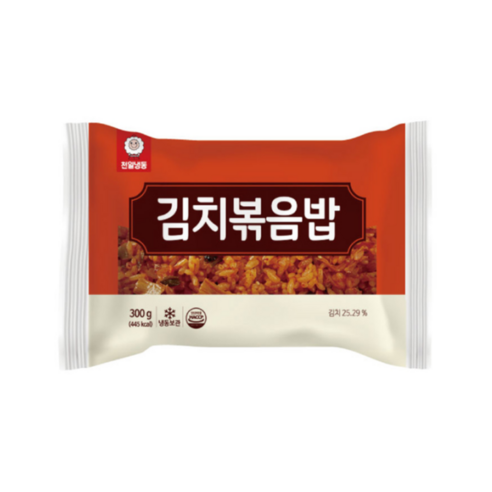 [잇팅나우ㅣ인기상품] 천일냉동 식품 김치볶음밥 300g X 5봉 – 맛있고 간편한 한끼 식사 [EatingNOWㅣ추천상품]