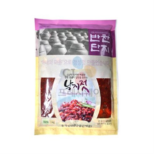 반찬단지 낙지젓 (1Kg), 선택/단일상품, 상세설명 참조, 1kg