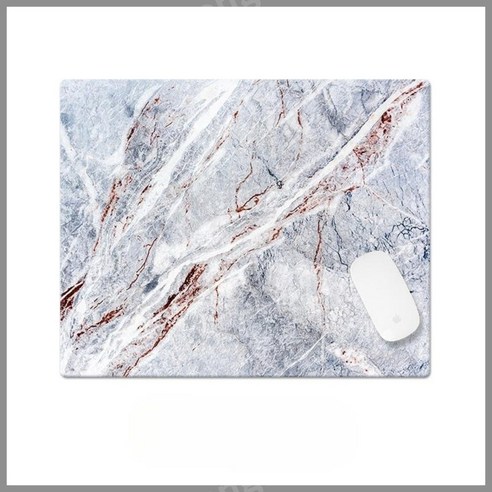 뭉시크 대리석 마블 소프트 마우스 패드, 290x225mm, 3mm, TH-316, 1개