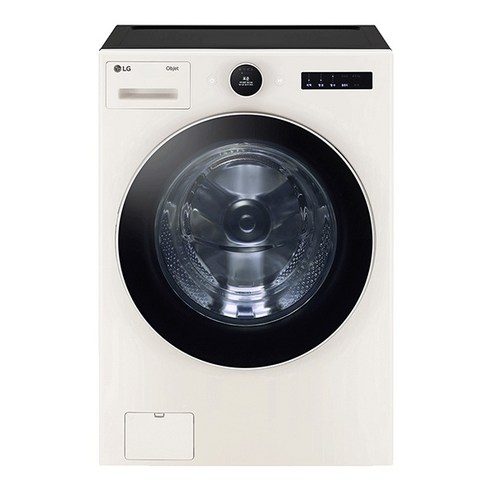 섬세한 아름다움과 강력한 성능의 조화, LG 트롬 오브제컬렉션 드럼세탁기 네이처베이지 fx24ene