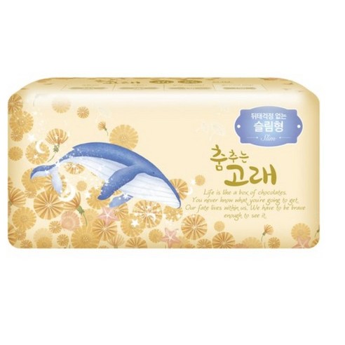 춤추는고래 매직에어쿠션 슬림 팬티라이너, 40개입, 1개