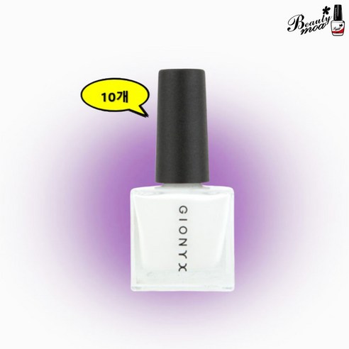 지오닉스 폴리쉬 시험용, 화이트0001, 17ml, 10개