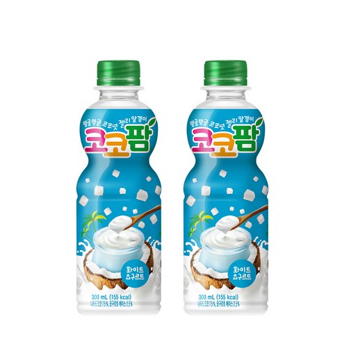 [본사직영] 코코팜 화이트 요구르트 300PET X24, 24개, 300ml