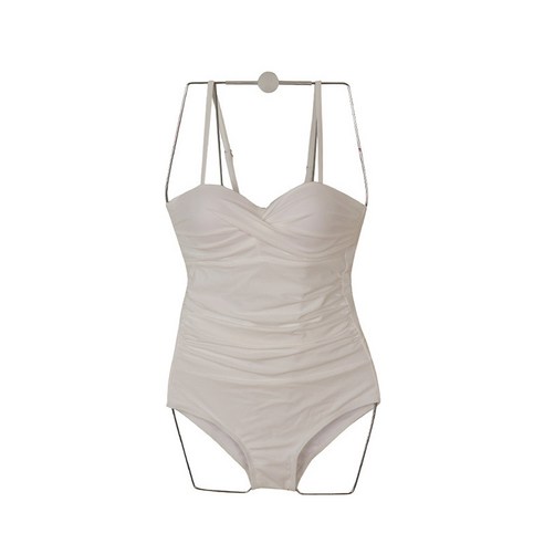 DFMEI 새로운 풀 컬러 슬림 원피스 여성 수영복 멀티 컬러 여름, DFMEI 흰색