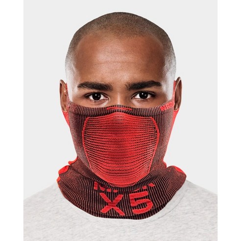 나루 2016 사계절용 엑스파이브 마스크 MASK X5(16색상), 블랙레드, 1개