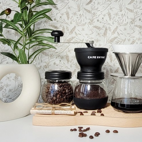 그릿 커피 그라인더 세트: 홈 카페의 완벽한 동반자