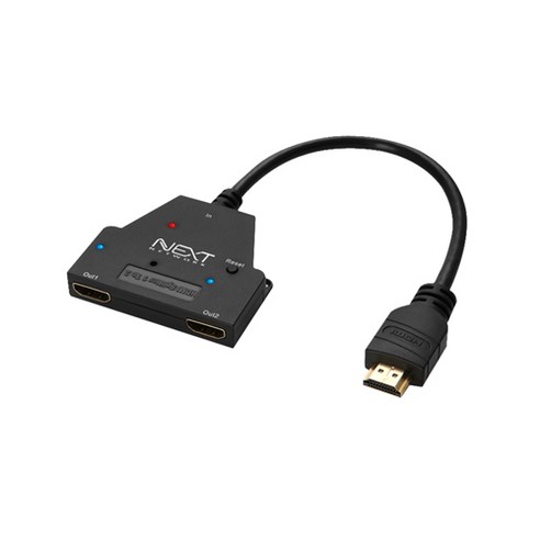 환상적인 다양한 듀얼모니터분배기 아이템으로 새롭게 완성하세요. HDMI 연결을 확장시키는 필수 장비: NEXT-0102SPC HDMI 1대2 모니터 분배기