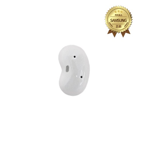 삼성정품 갤럭시버즈라이브 왼쪽 이어폰 단품 한쪽구매 + 이어팁, 화이트 왼쪽 이어폰 (충전기 미포함)