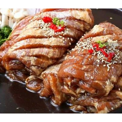 98년부터 오로지 한길!! 양념갈비의 명가!! 산야초 수제 댓잎 왕갈비 2kg(왕갈비6대)양념 돼지갈비, 2kg, 1개 - 기타 양념/가공육 | 쿠팡