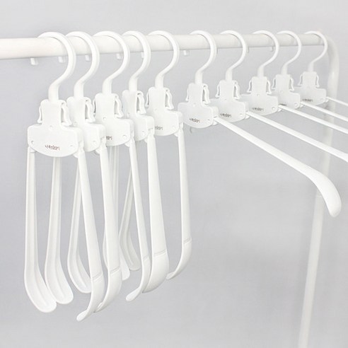 공간의 낭비를 없애는 옷걸이