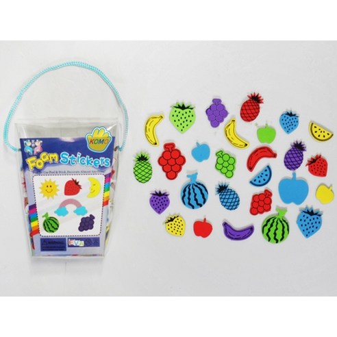 [한국모루] EVA 과일 스티커