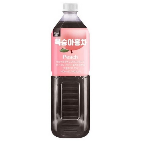 대호 까르페 액상 복숭아홍차 아이스티 1L