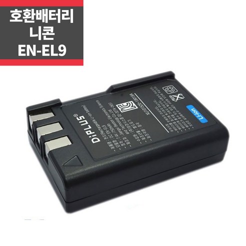 니콘 EN-EL9 호환 배터리: D5000, D3000, D60, D40X, D40 카메라에 적합한 대체 배터리