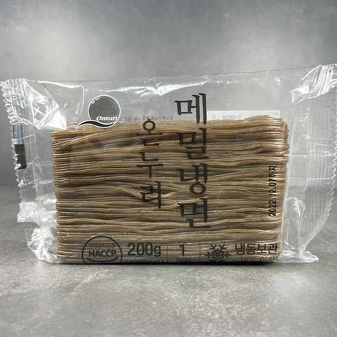 온누리 메밀냉면사리로 집에서 즐기는 본격 냉면 맛