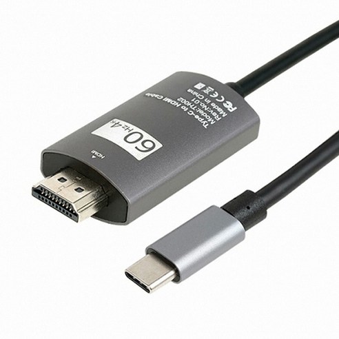 케이엘시스템 KLcom USB Type-C to HDMI 미러링 케이블 고급형 3m, 상세내용표시, 1, 선택1