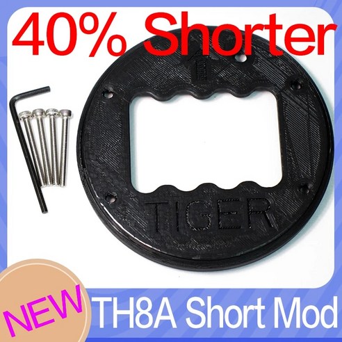 PODTIG TH8a 스러스트마스터 t300 T500 T-GT 쇼트 시프터 플레이트 TH8A SIMRACING SIM 레이싱 기어 시프터, CHINA, Short Shifter Plate, Short Shifter Plate, 1)Short Shifter Plate