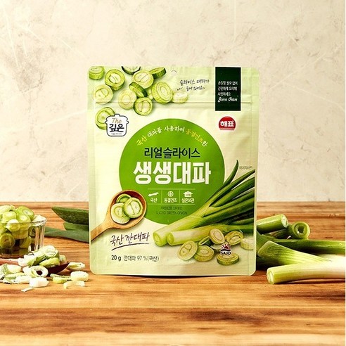 해표 동결건조 슬라이스 대파, 20g, 20개