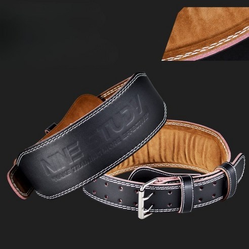 슈퍼코리아 진가죽 헬스 스탠다드 벨트 핏 리뷰